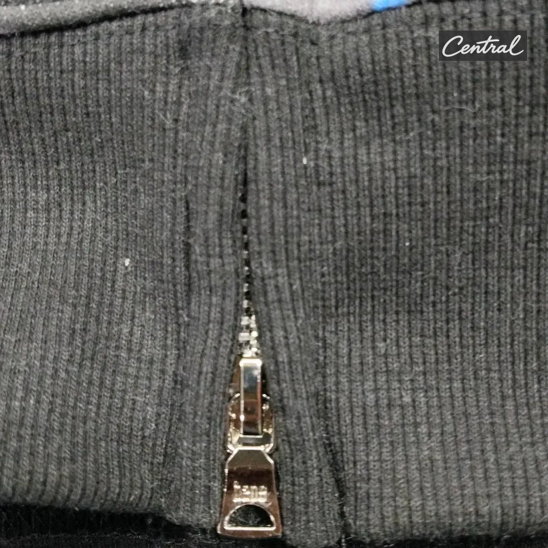 BAPE Full Zip Hoodie - starry sky black single cap