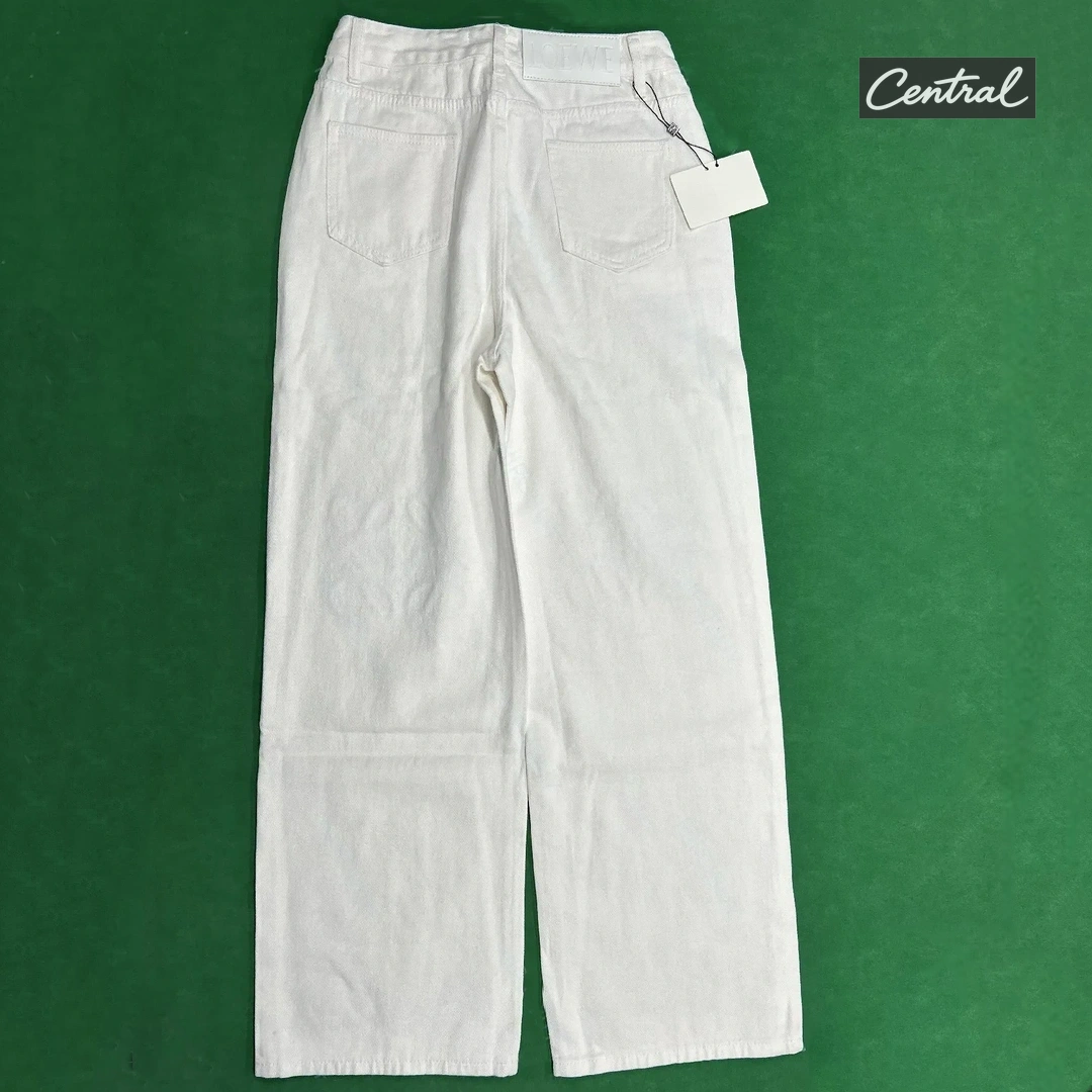 LOEWE Anagram Jeans - White