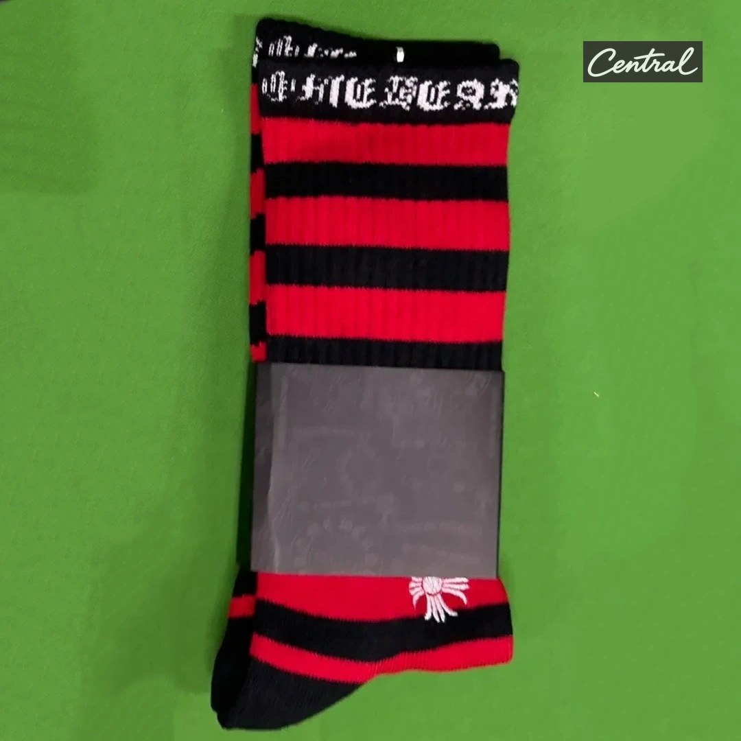 Chrome Hearts Socks - Red horizontal clause