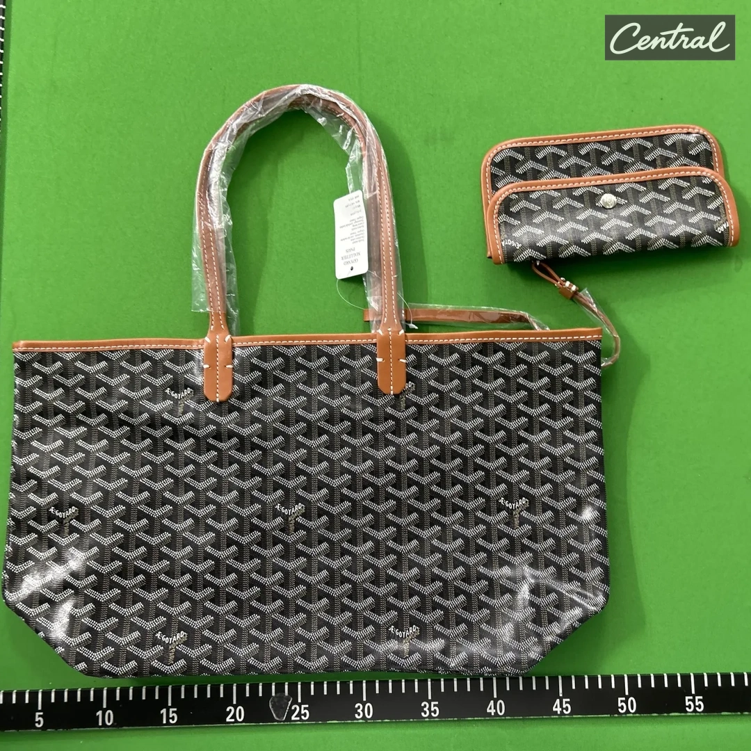 Goyard Saint Louis PM Bag - Black brown
