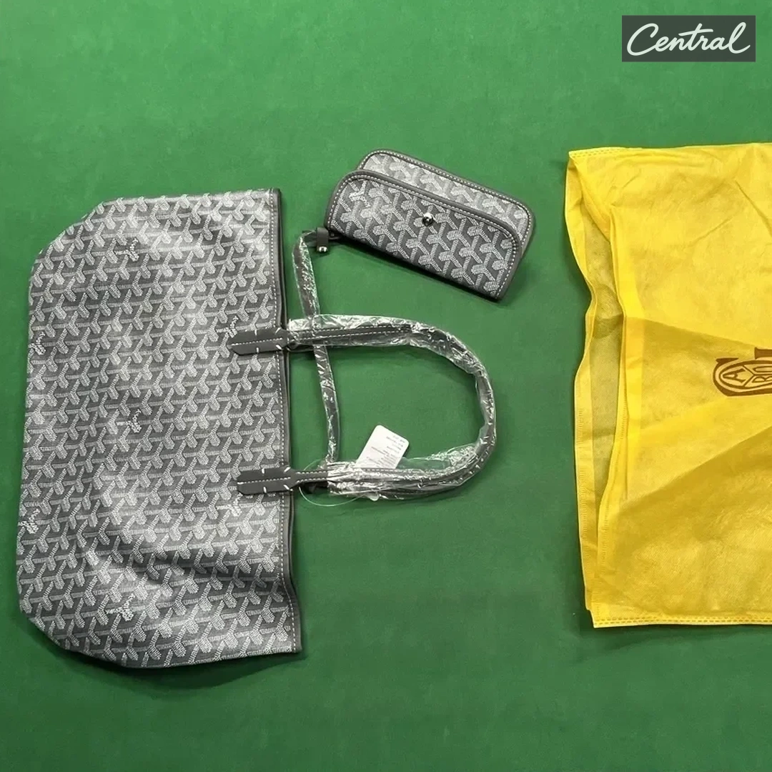 Goyard Saint Louis PM Bag - gray
