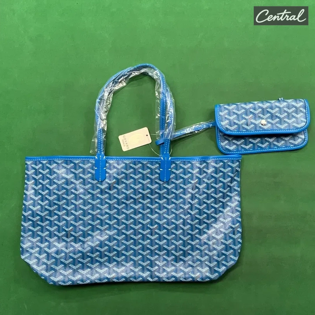 Goyard Saint Louis PM Bag - Sky blue
