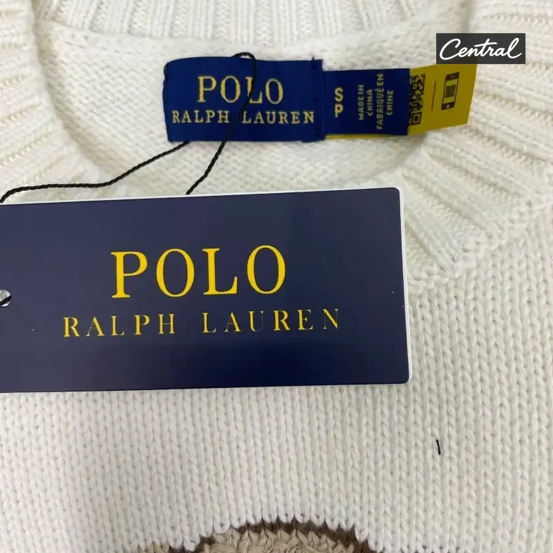 Ralph Lauren Knitted Sweater - Women's White