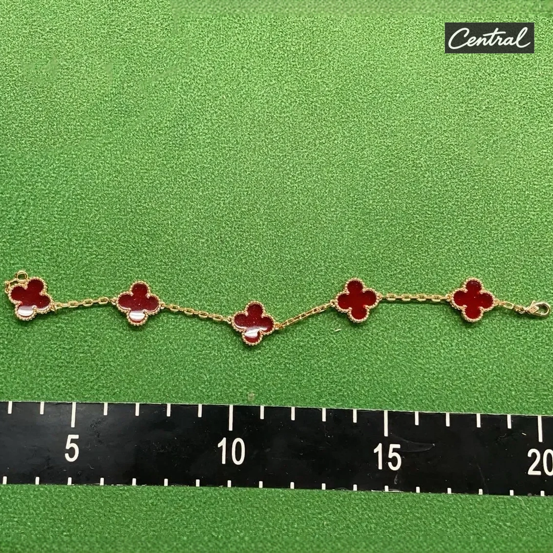 Van cleef Bracelet - Rose gold carnelian
