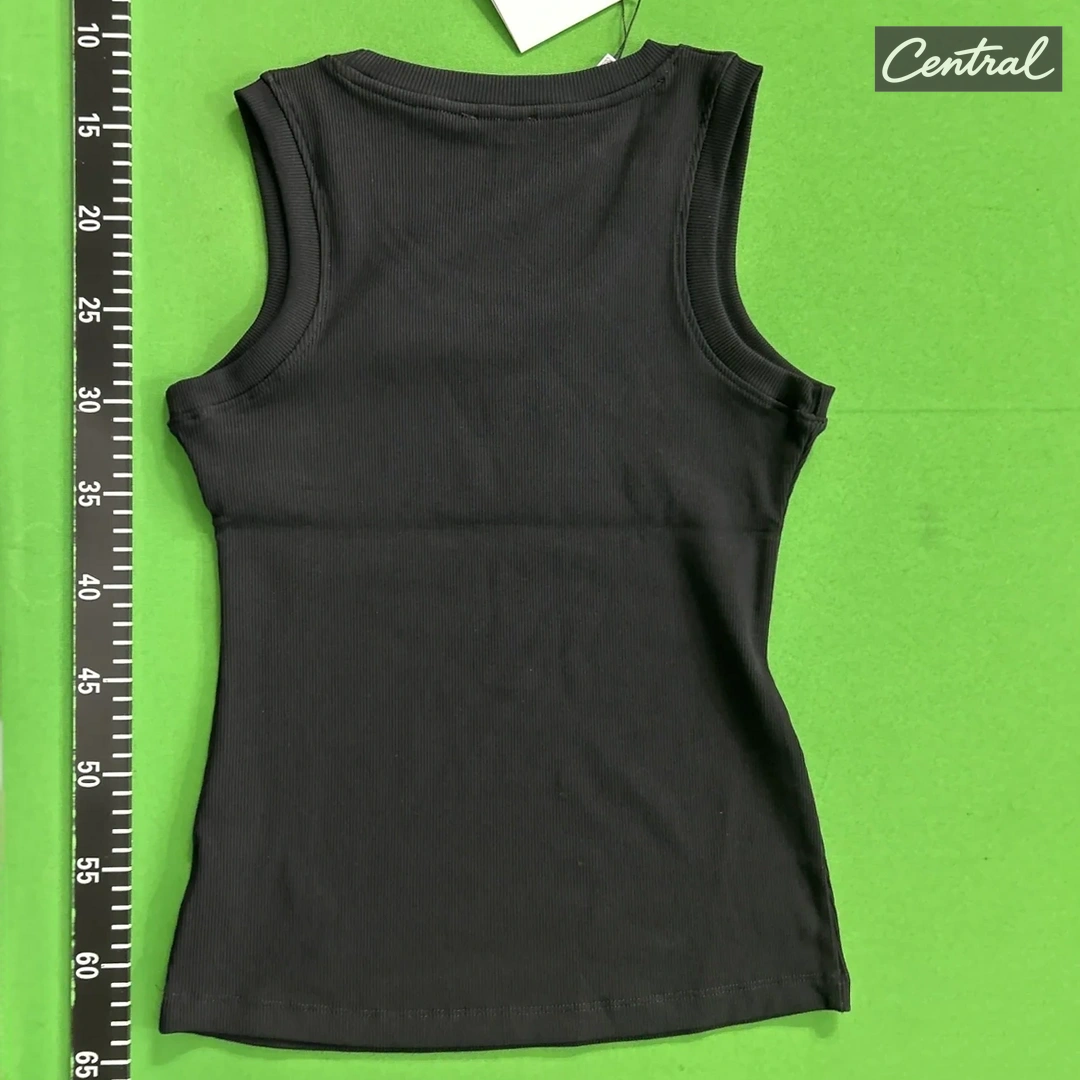 LOEWE Embroidered Anagram Tank Top - Black