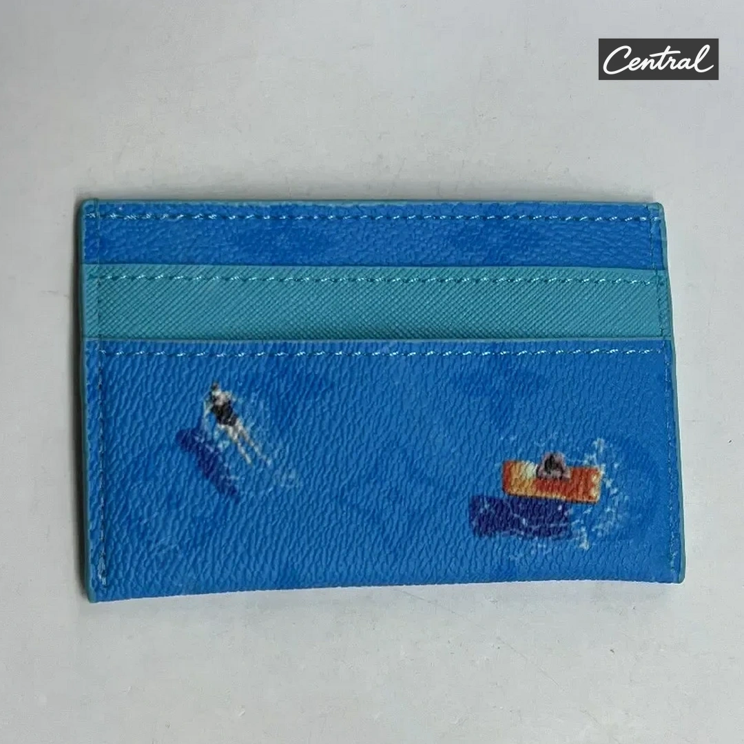 LV Card Holder - Blue