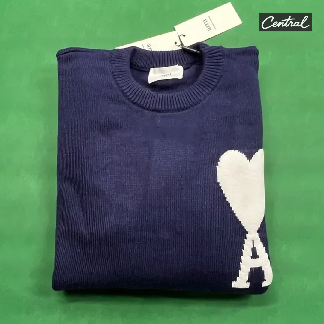 Ami Sweater - Sapphire Blue