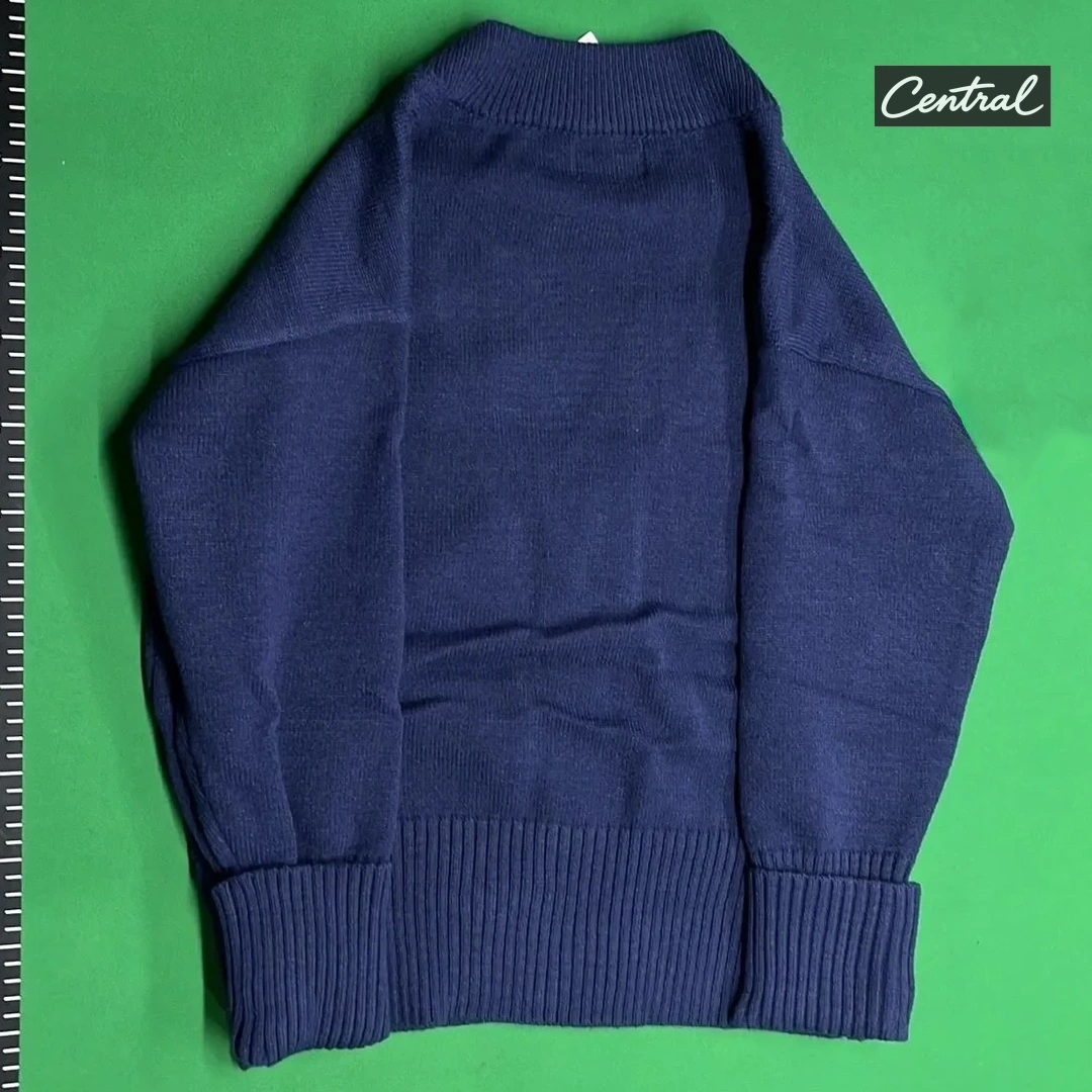 Ami Wool Cardigan - Sapphire blue