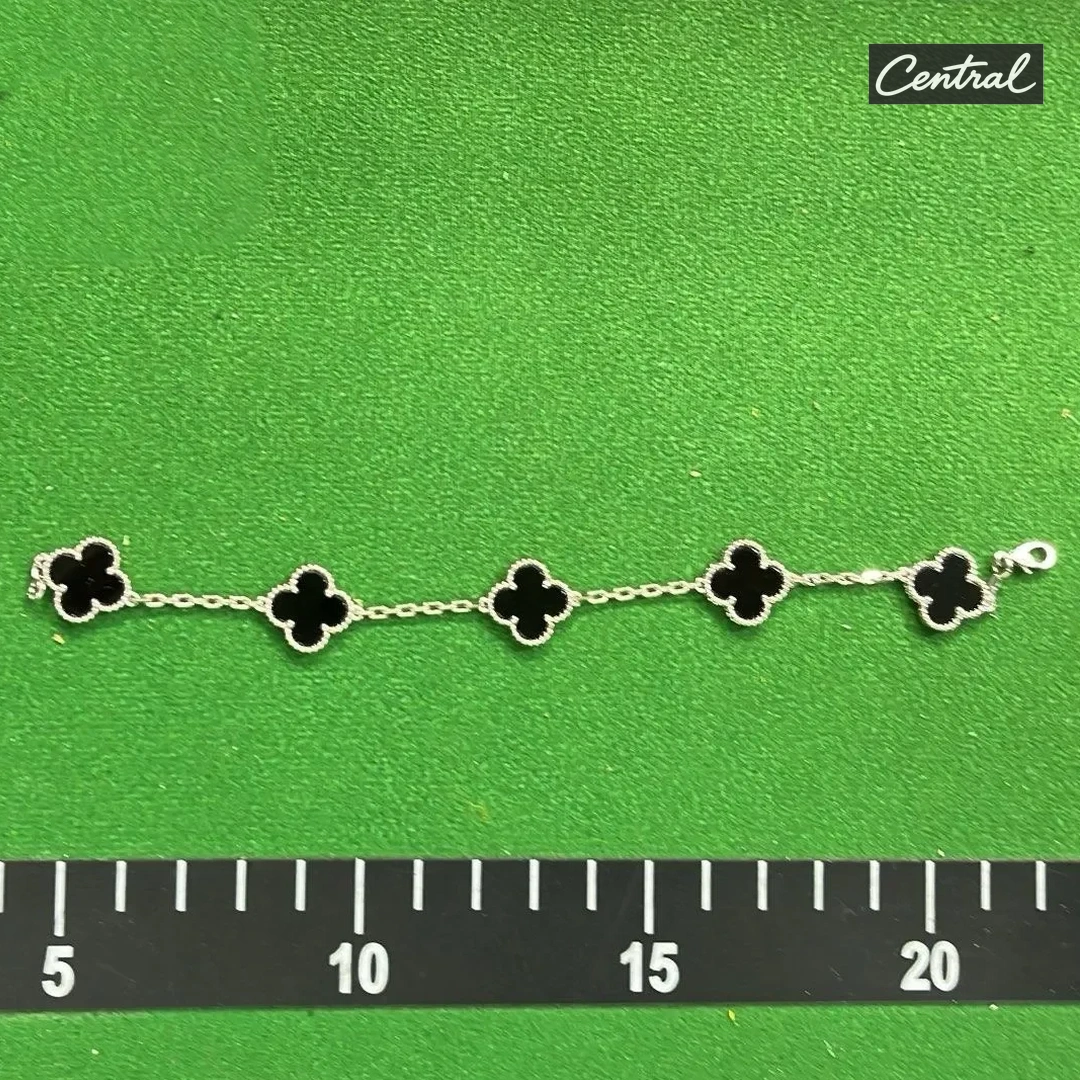 Van cleef Bracelet - White gold black