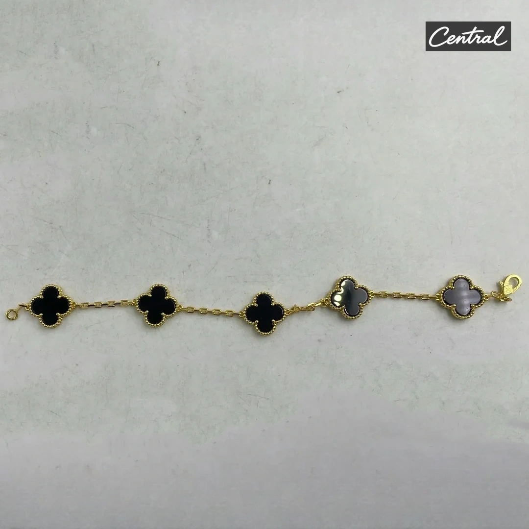 Van cleef Bracelet - Golden Black