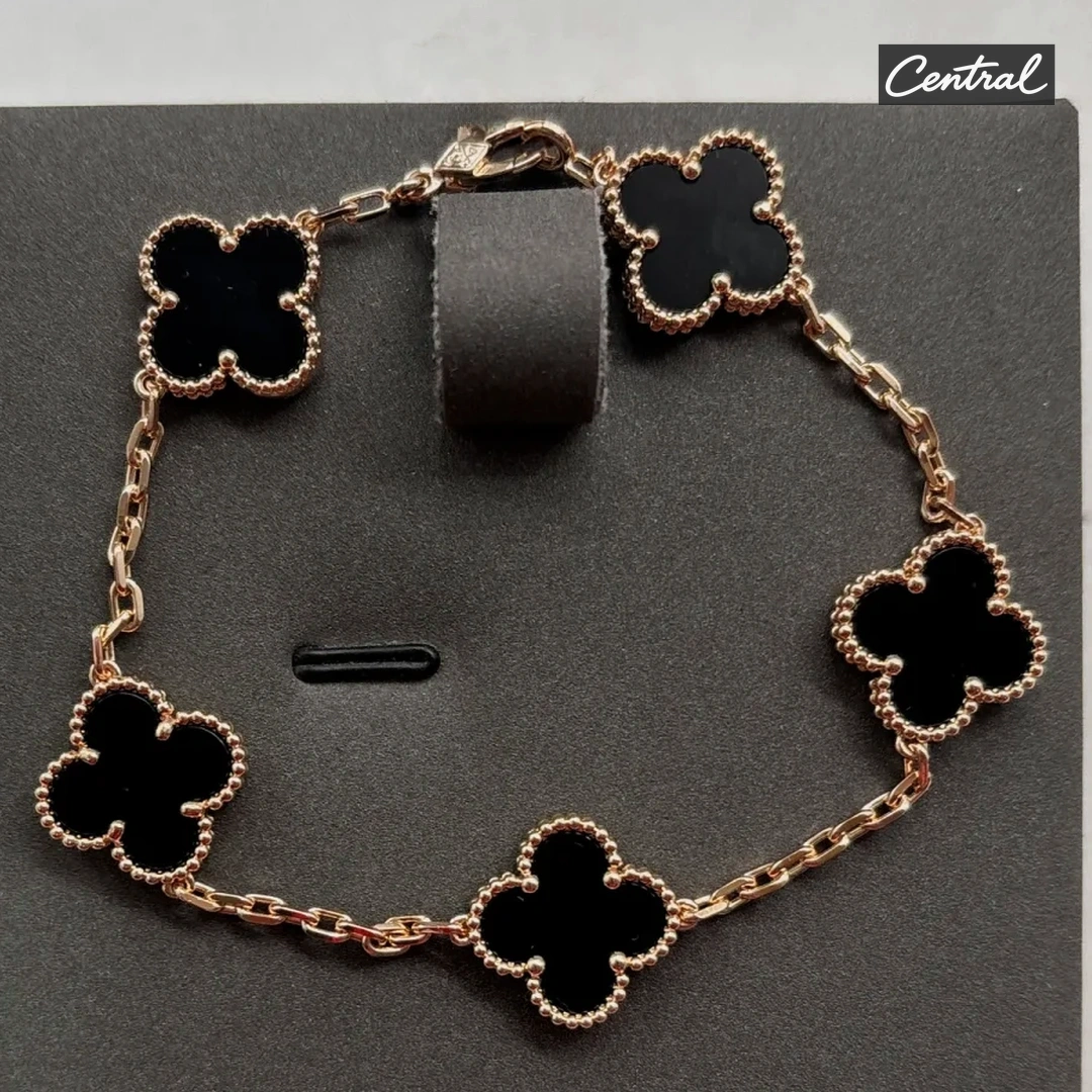 Van cleef Bracelet - Rose gold black