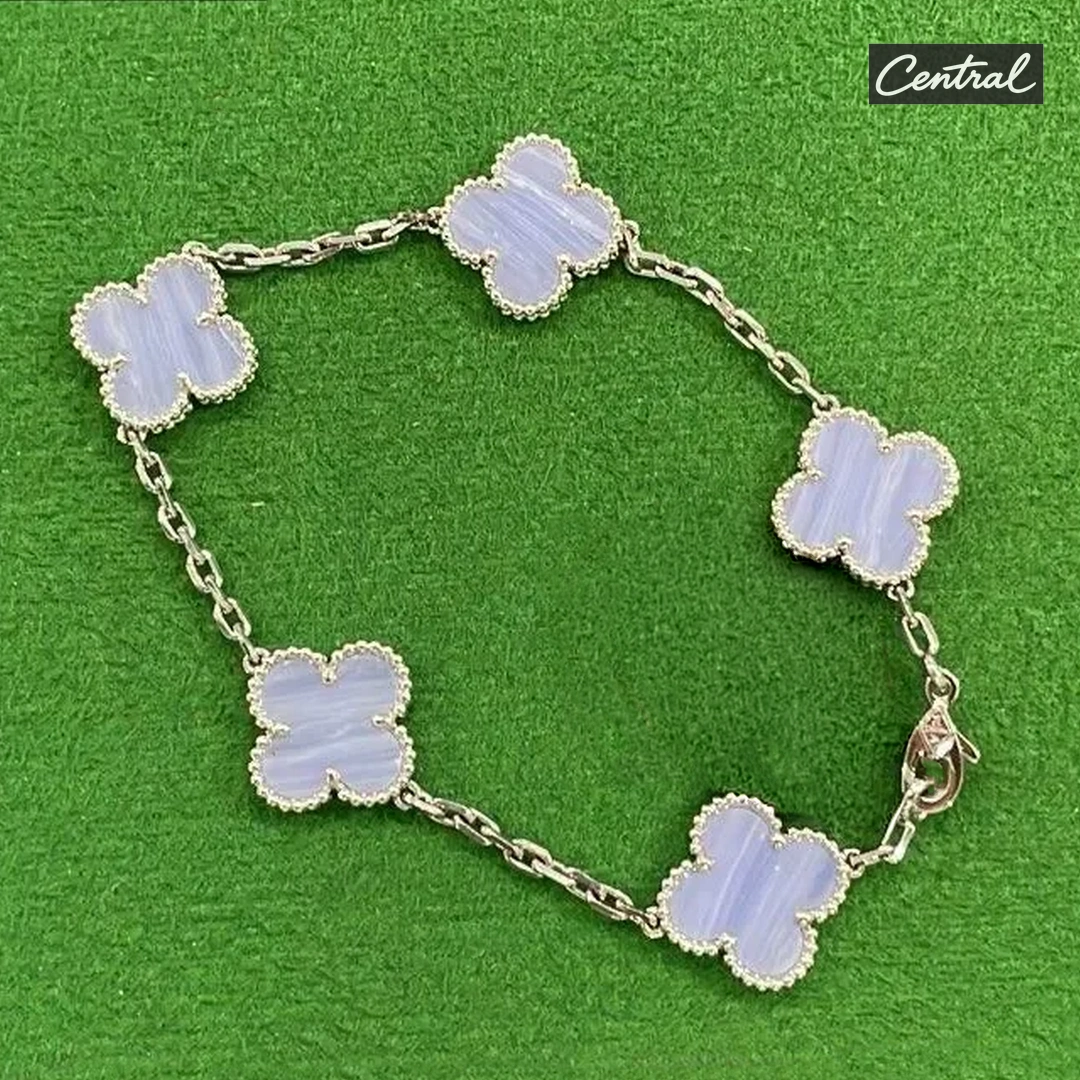 Van cleef Bracelet - White gold carnelian