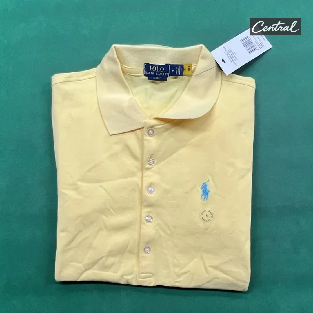 Ralph Lauren Polo Shirt - Yellow Women