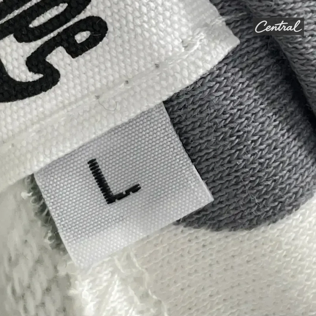BAPE Full Zip Hoodie - star blank white single cap