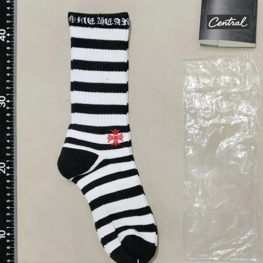 Chrome Hearts Socks - White horizontal clause