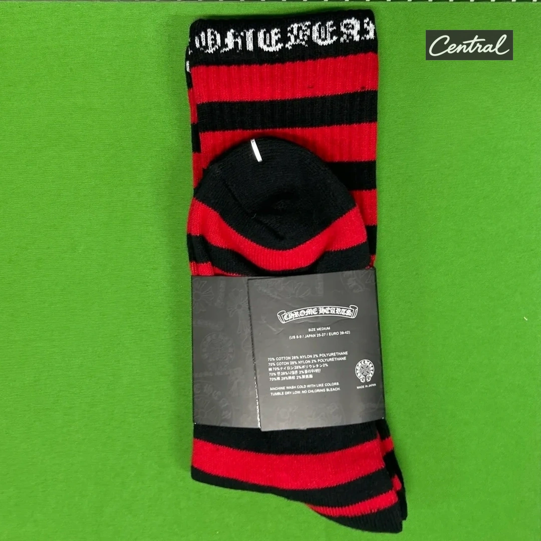 Chrome Hearts Socks - Red horizontal clause