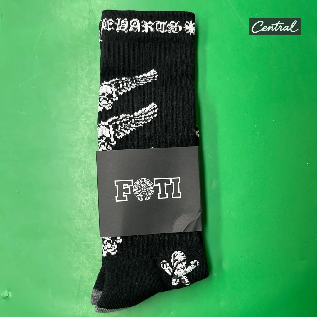 Chrome Hearts Socks - White Wing