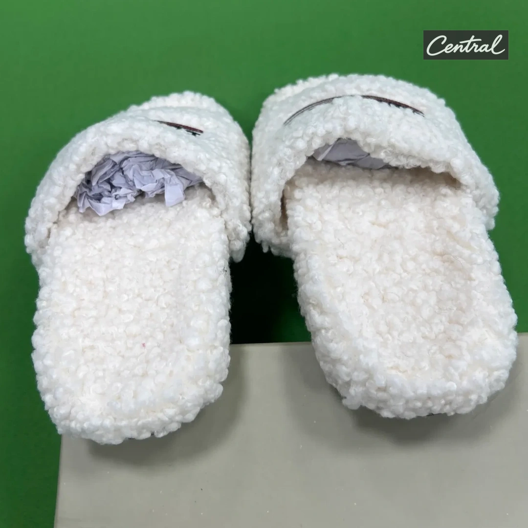 Balenciaga Slides - White