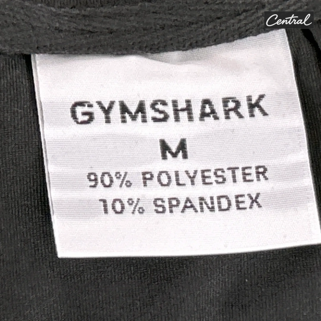 Gymshark T-Shirt - Black Blue Blue label