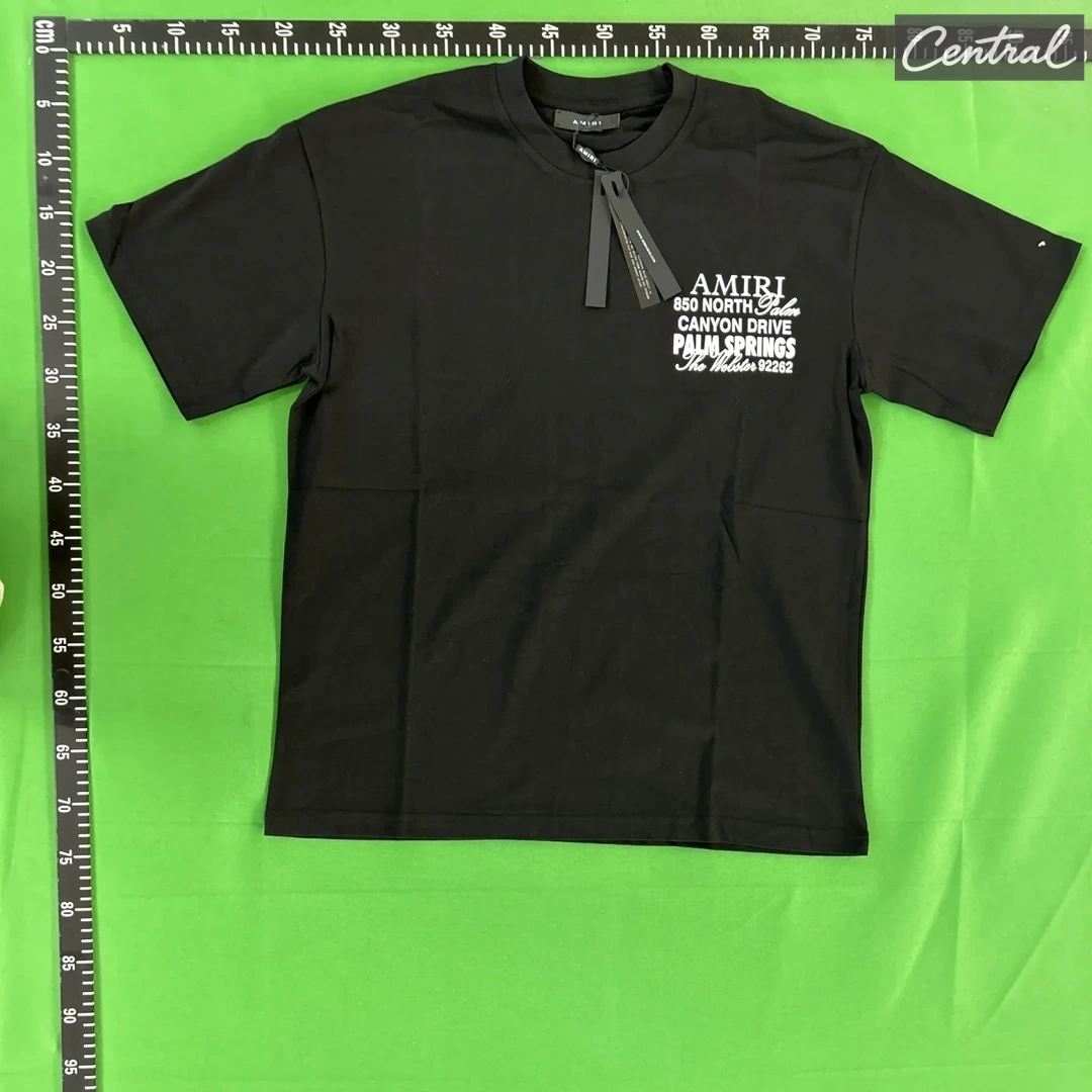 Amiri T-Shirt - XG667 black