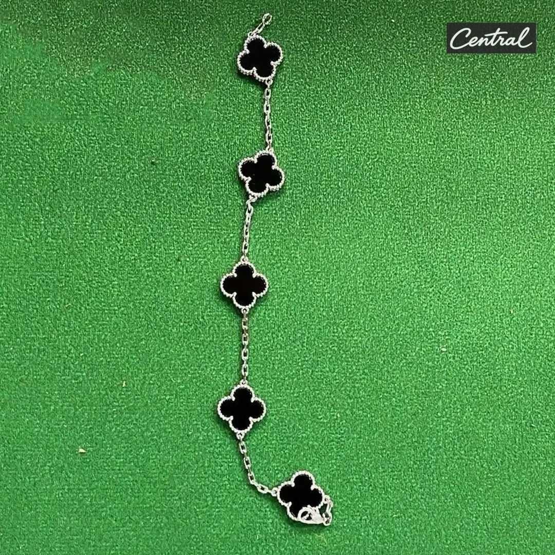 Van cleef Bracelet - White gold black