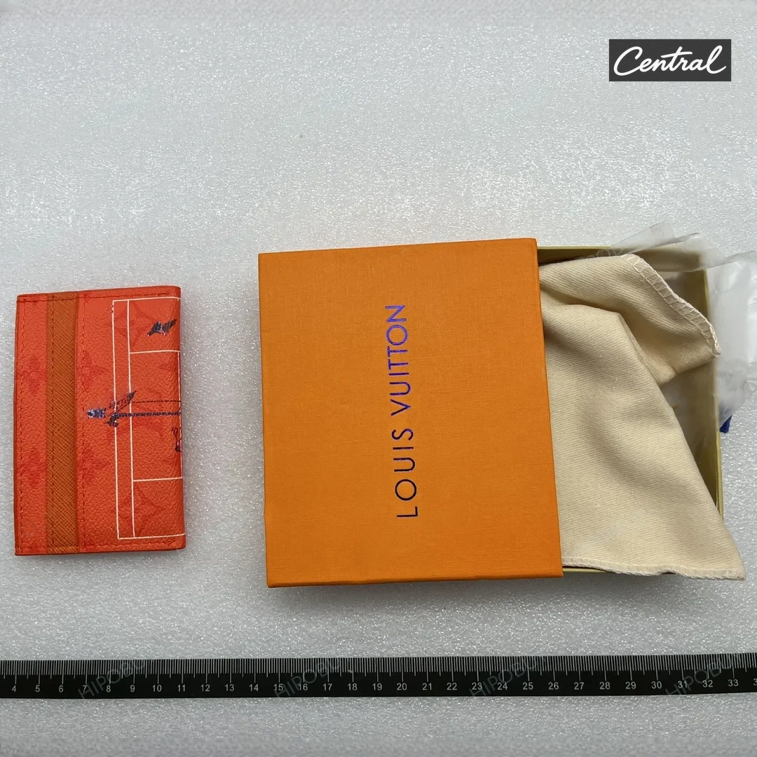 LV Card Holder - Orange