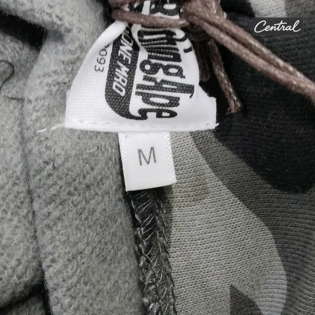 BAPE Full Zip Hoodie - Gray single cap