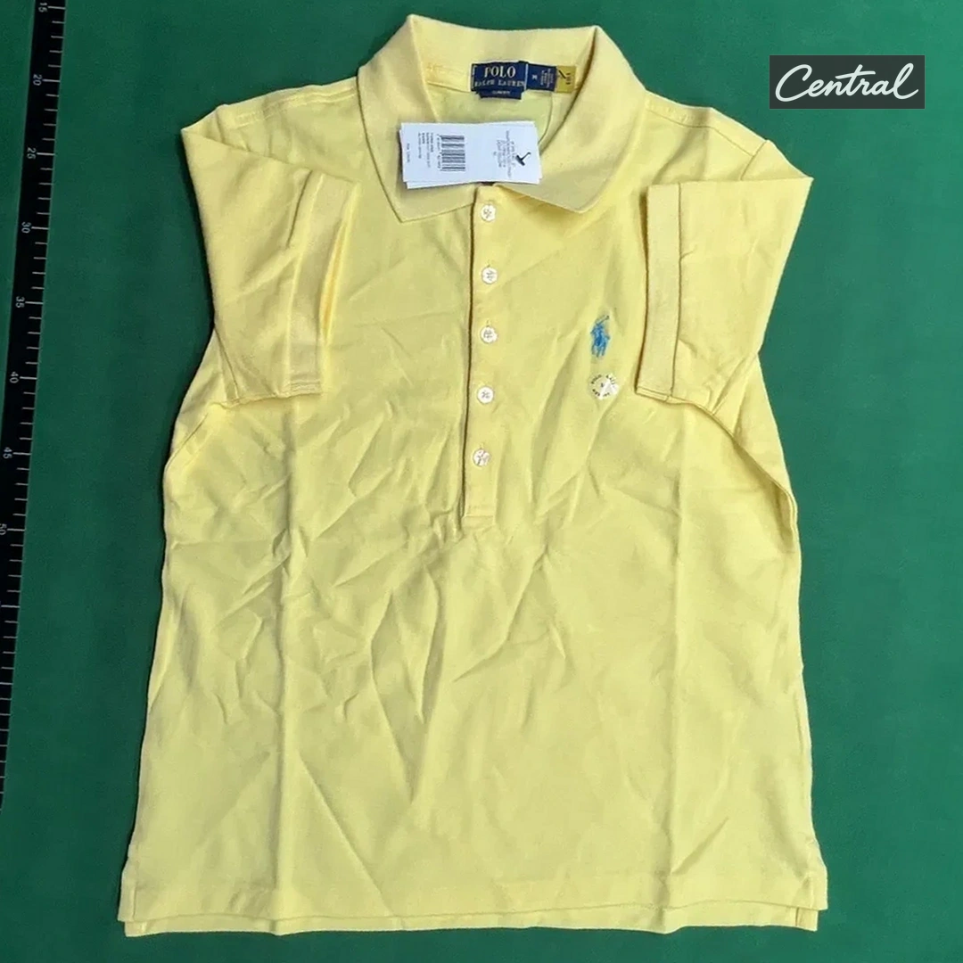 Ralph Lauren Polo Shirt - Yellow Women