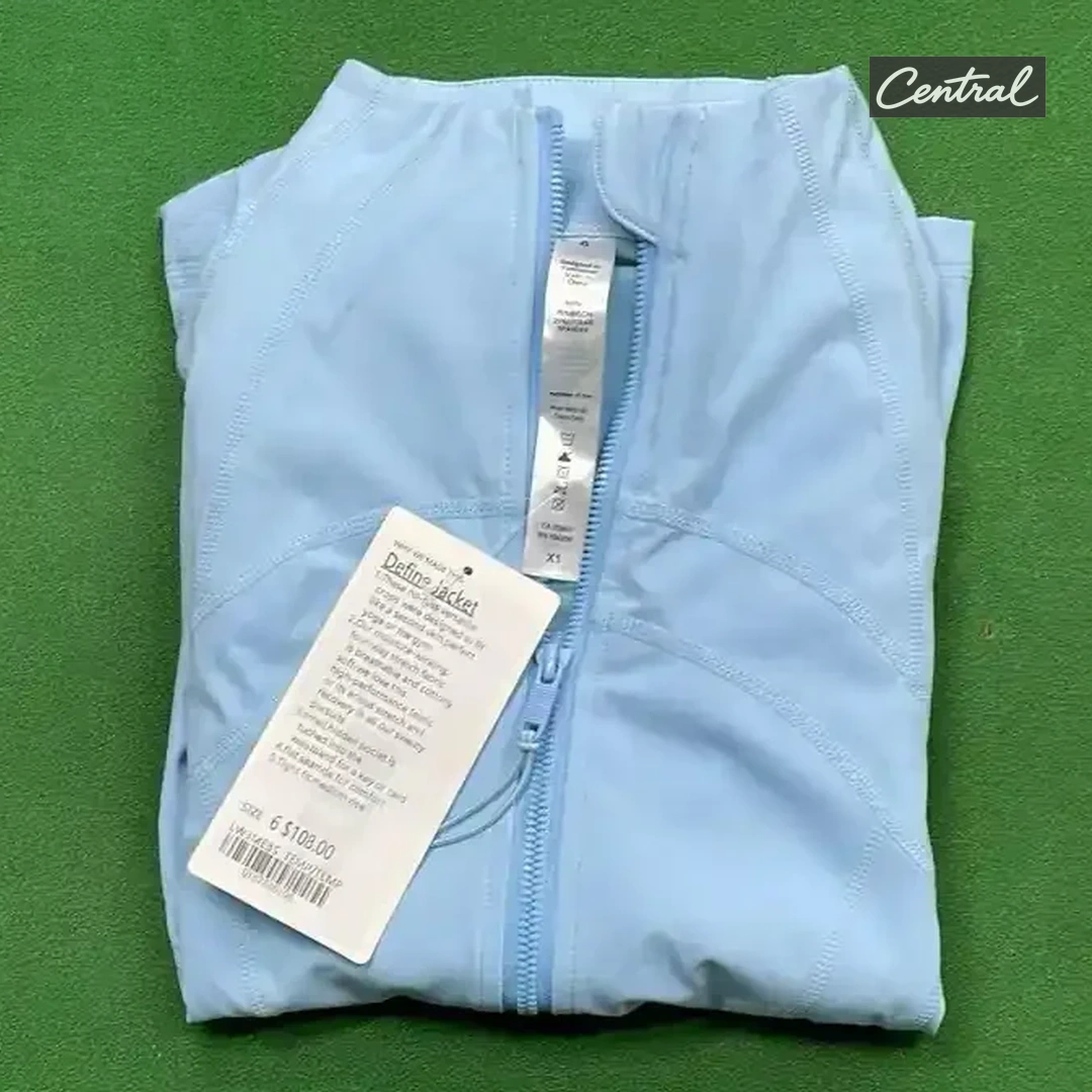 Lululemon Define Jacket - Baby Blue