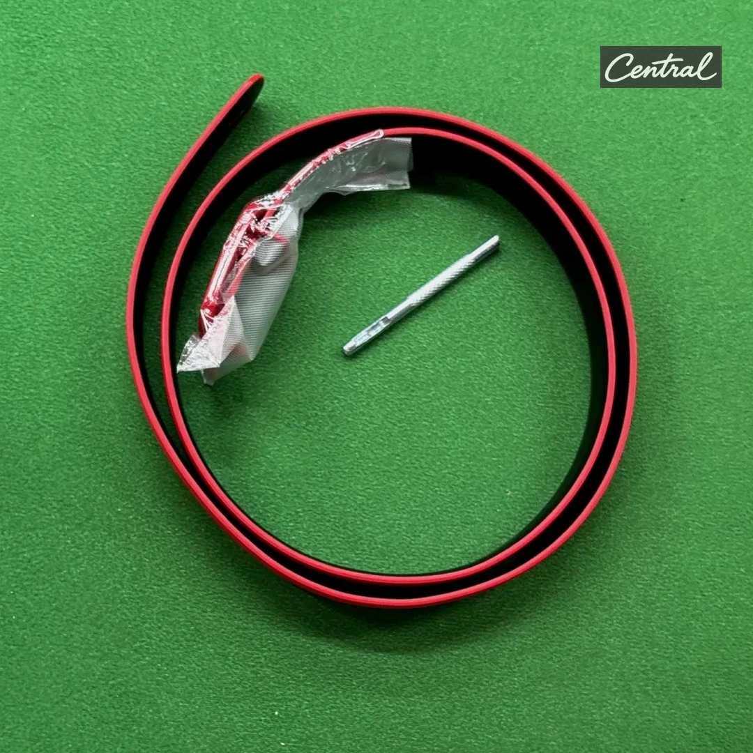 Valentino Garavani VLogo Signature Belt - Red