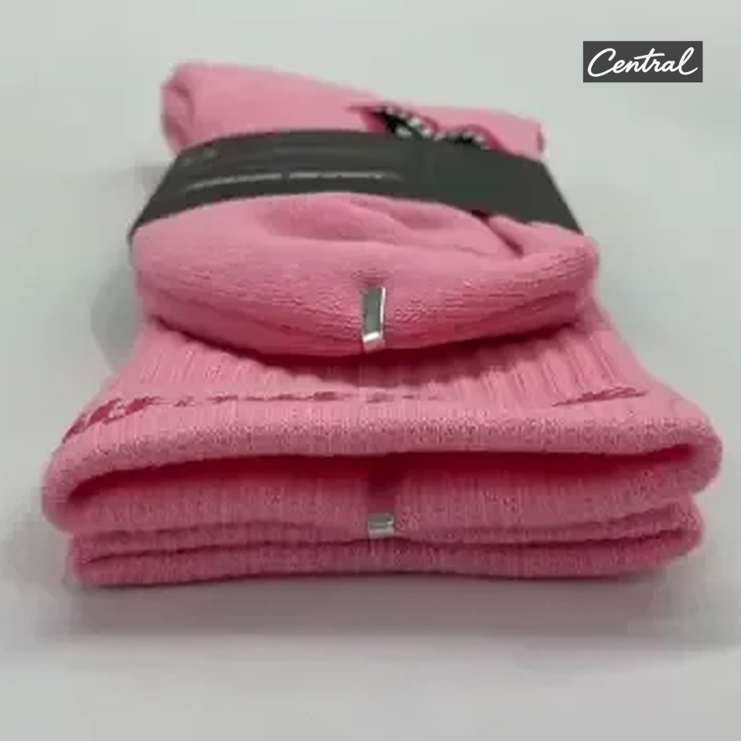 Chrome Hearts Socks - Pink lip style