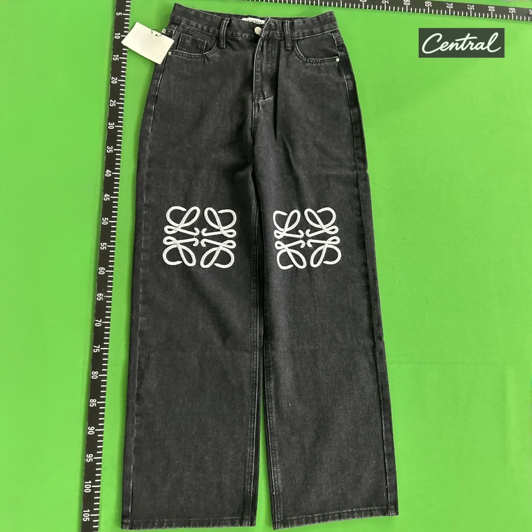 LOEWE Anagram Jeans - Black
