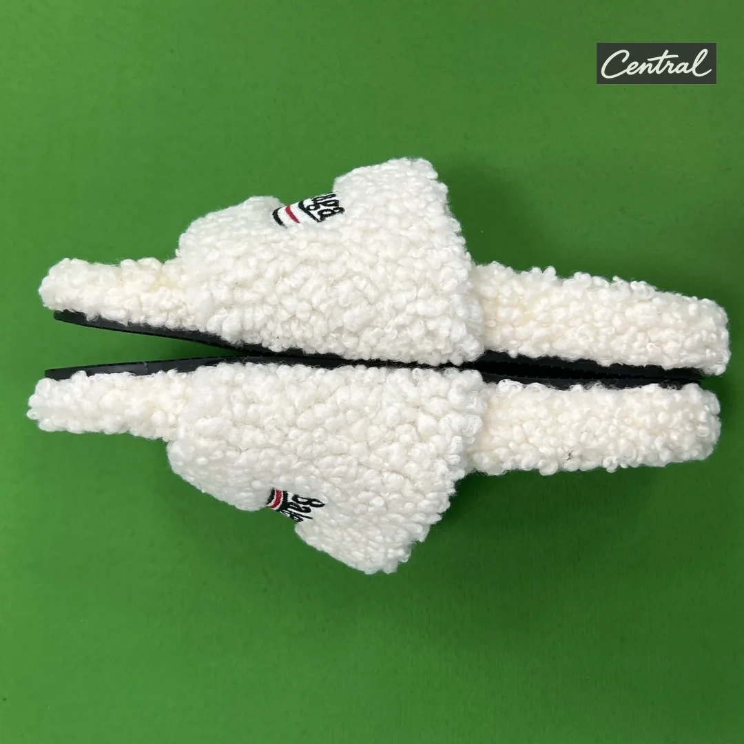 Balenciaga Slides - White