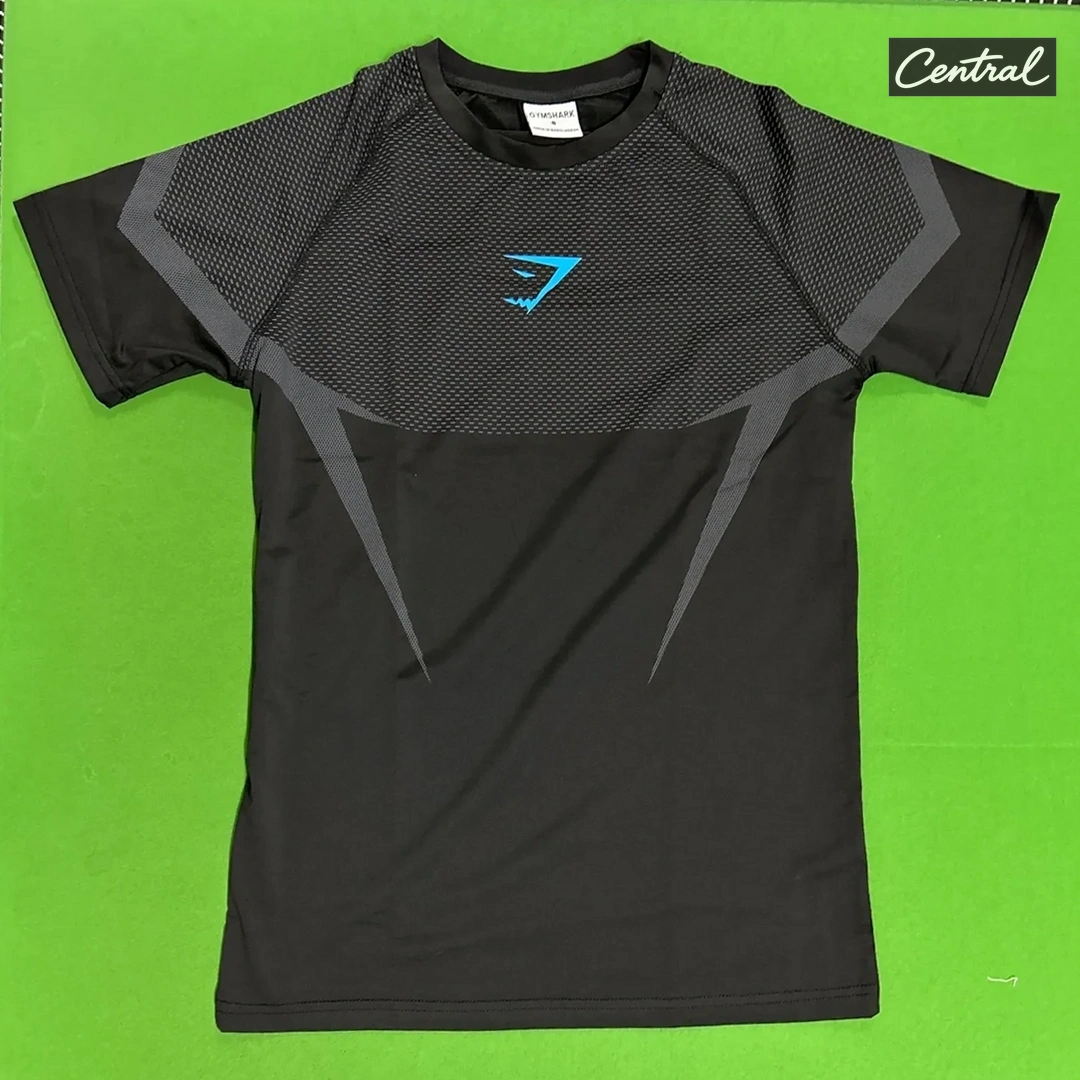 Gymshark T-Shirt - black blue label