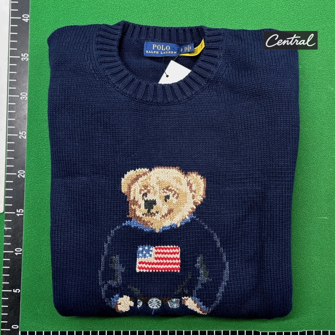 Ralph Lauren Knitted Sweater - Men's Navy