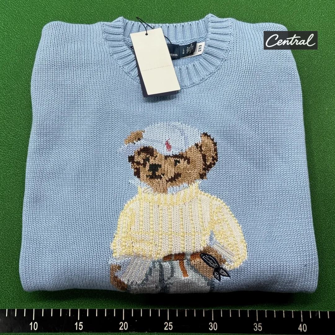 Ralph Lauren Knitted Sweater - Men's Light blue