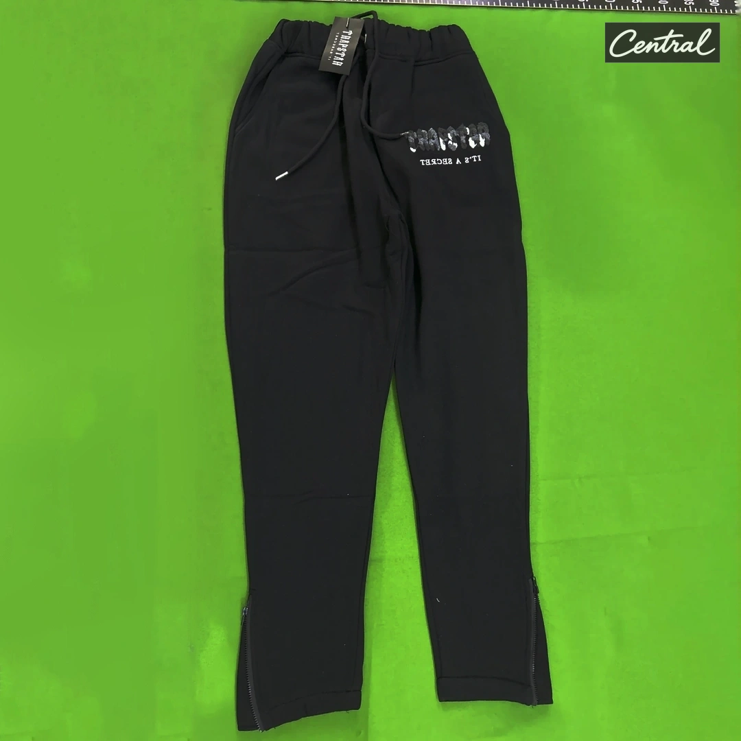 Trapstar Tracksuit - Camouflage Letters Black