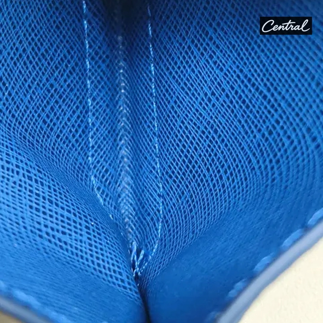 Louis Vuitton Basketball Double Card Holder Blue