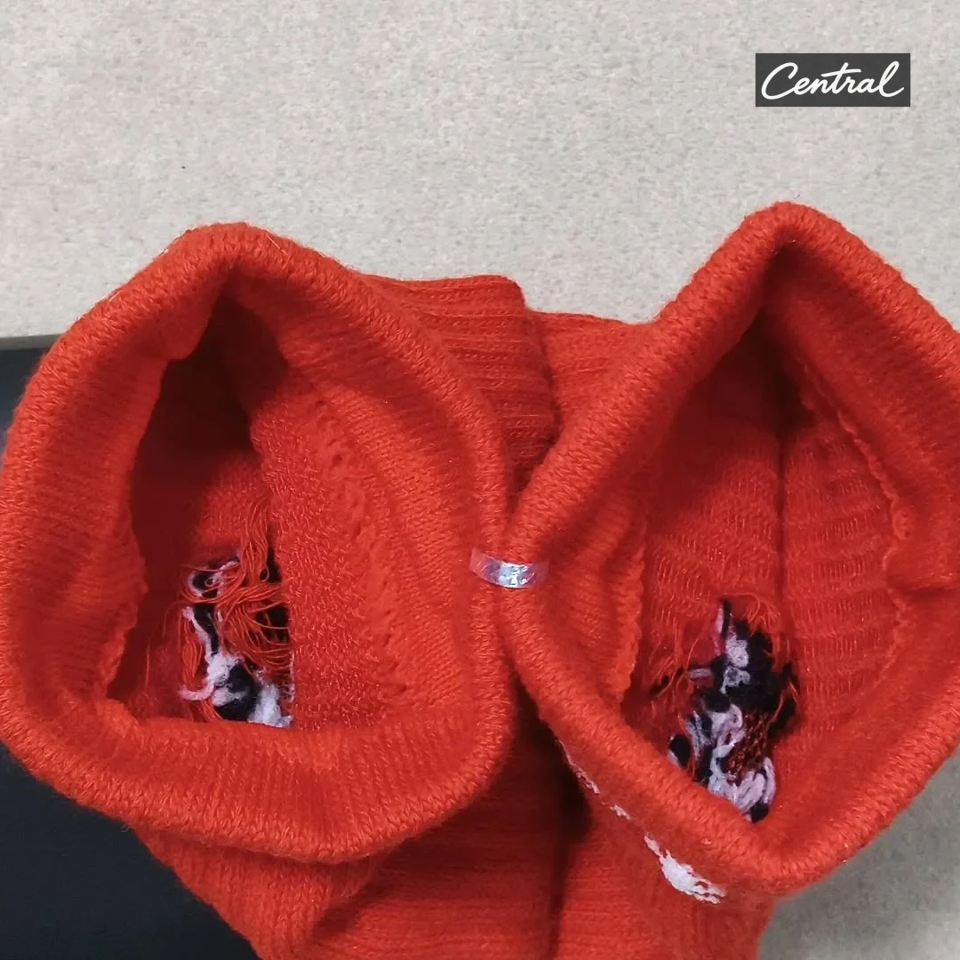 Chrome Hearts Socks - Red lip style