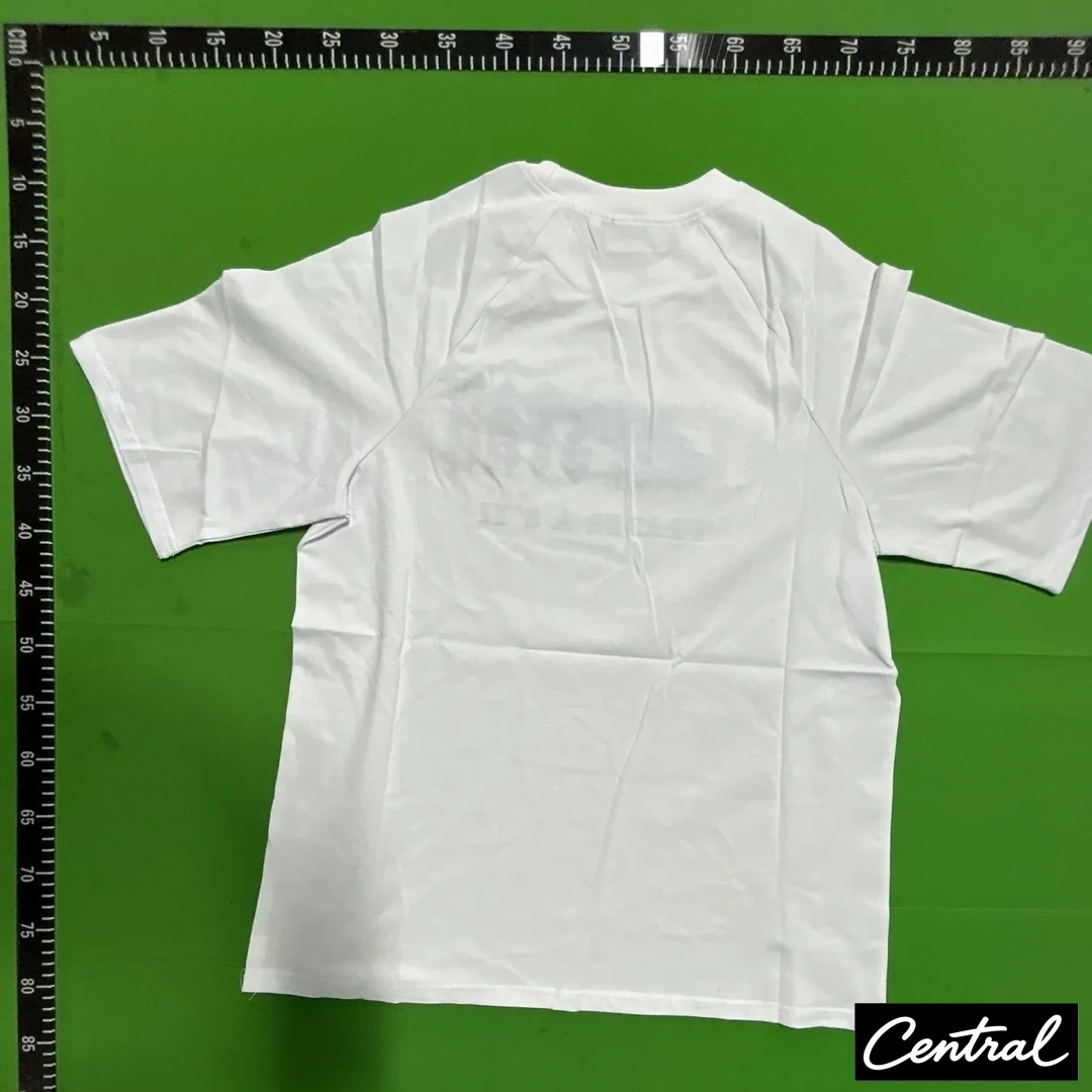 Trapstar Chenille Decoded Tshirt Short Set - White/Blue