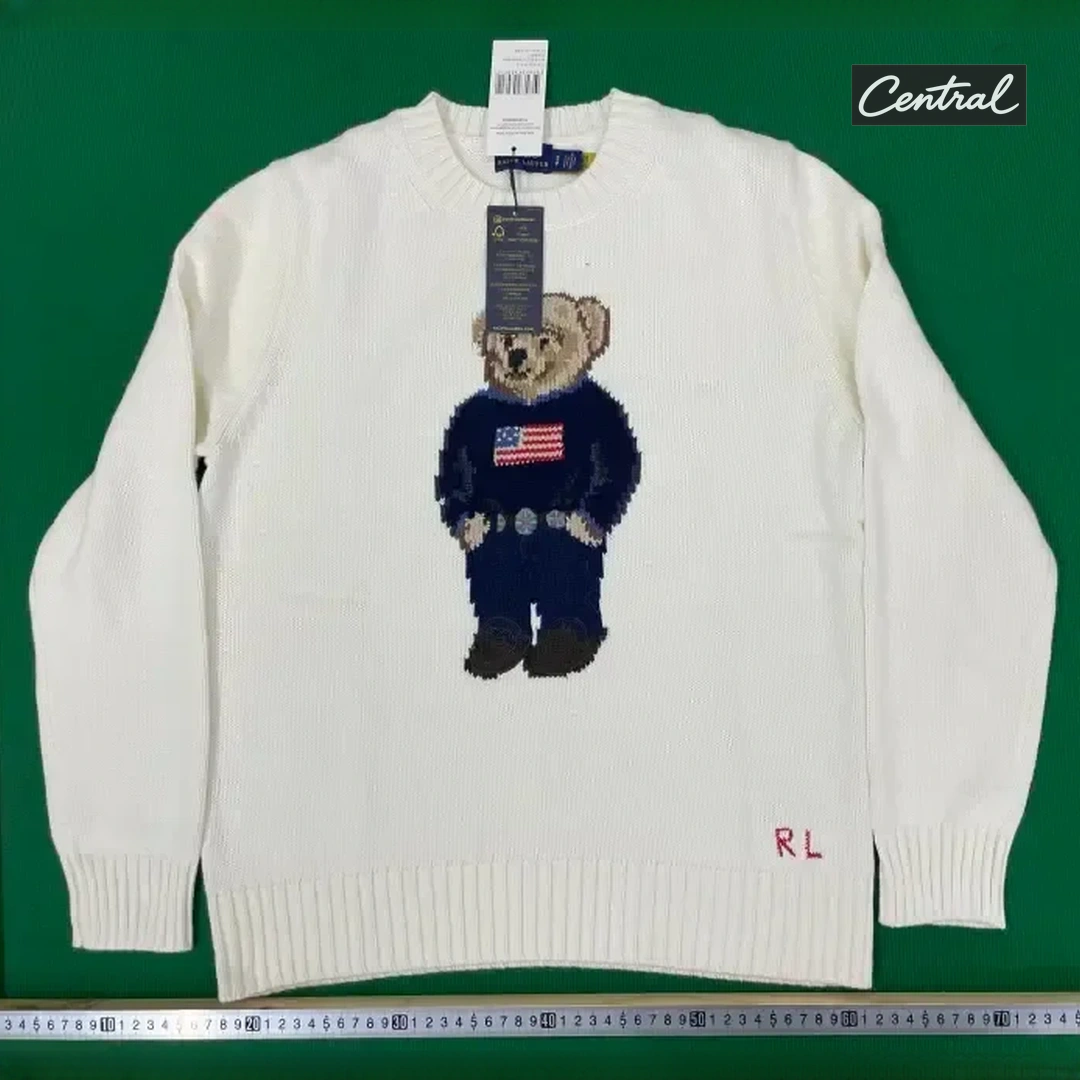 Ralph Lauren Knitted Sweater - Women's White