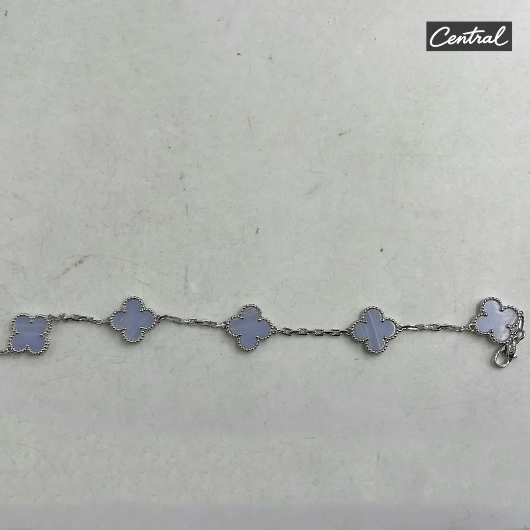Van cleef Bracelet - White gold carnelian