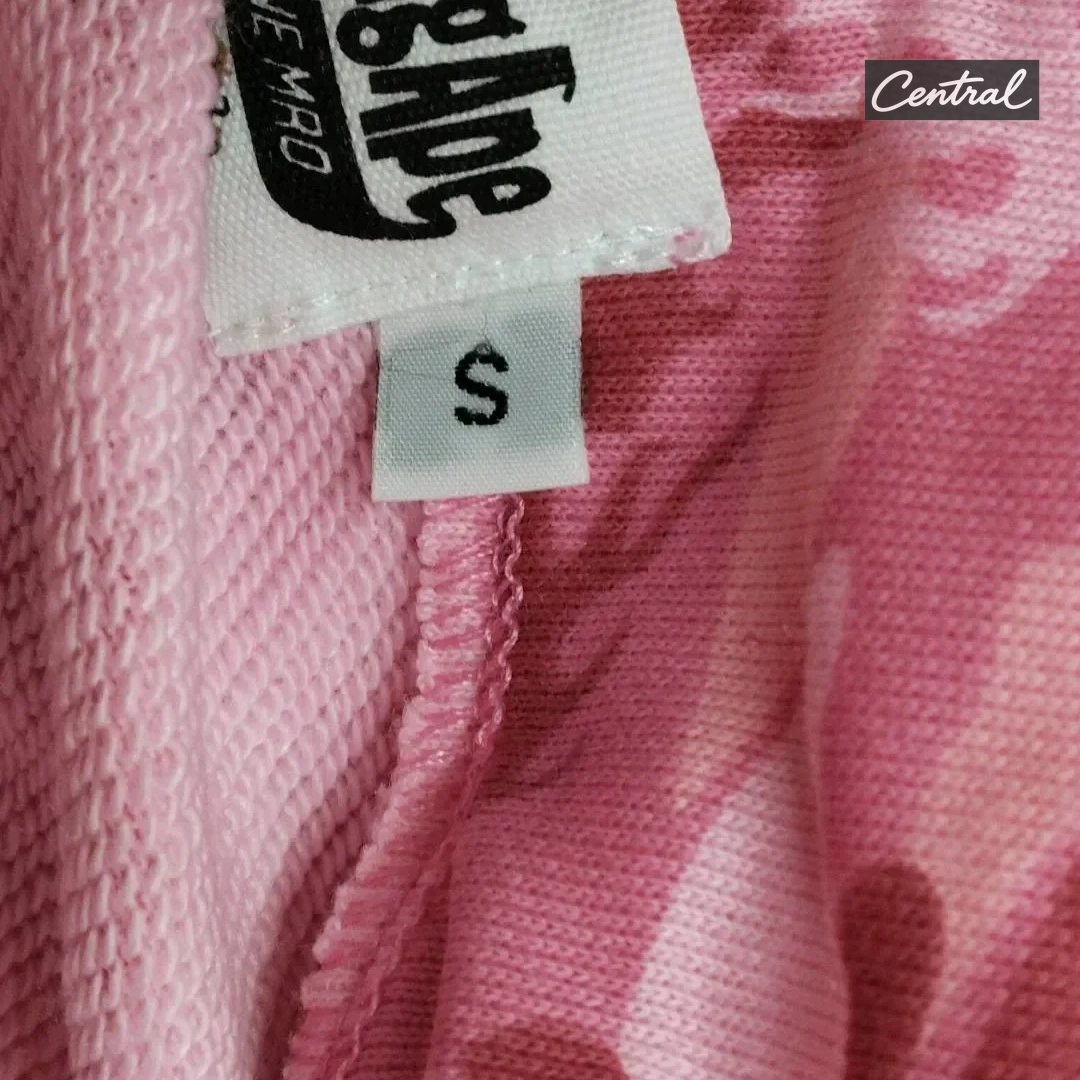 BAPE Full Zip Hoodie - flame powder