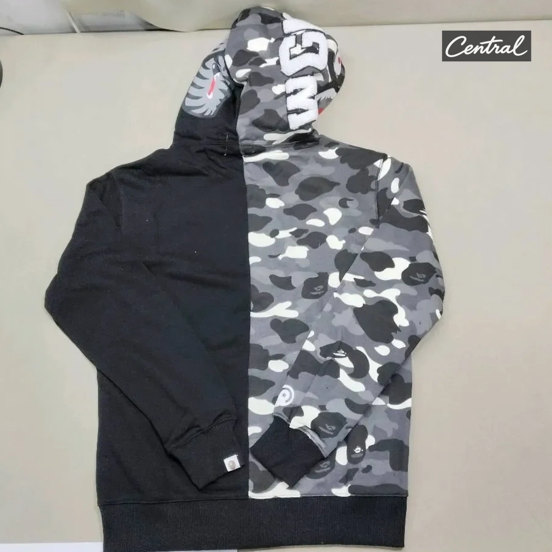 BAPE Full Zip Hoodie - Black
