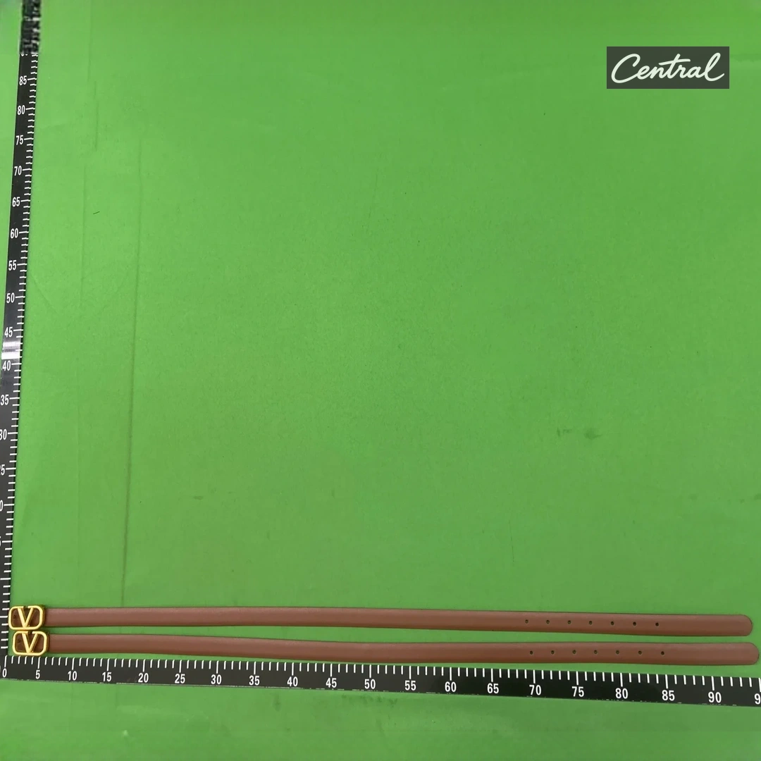 Valentino Garavani VLogo Signature Belt - Caramel Gold