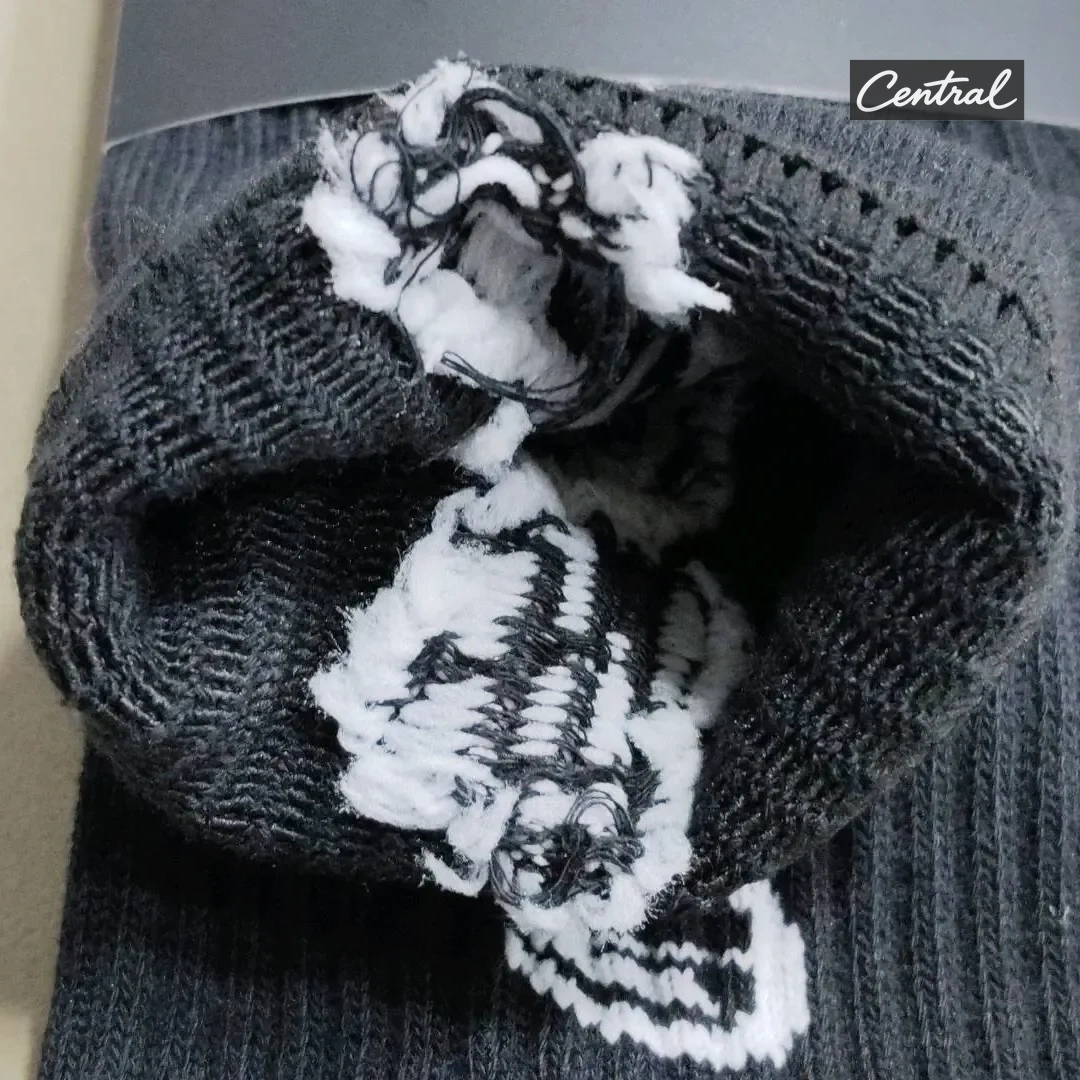 Chrome Hearts Socks - White Letter style