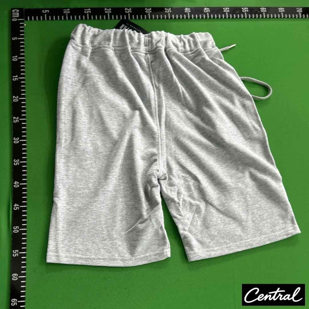 Trapstar Chenille Decoded Tshirt Short Set - Gray/White