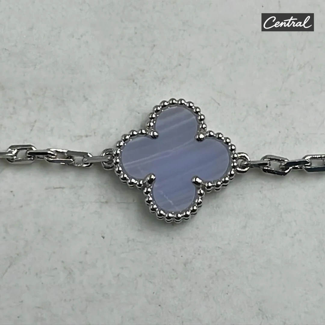 Van cleef Bracelet - White gold carnelian
