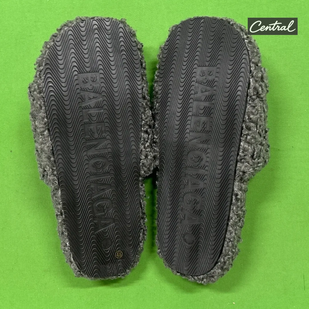 Balenciaga Slides - Gray