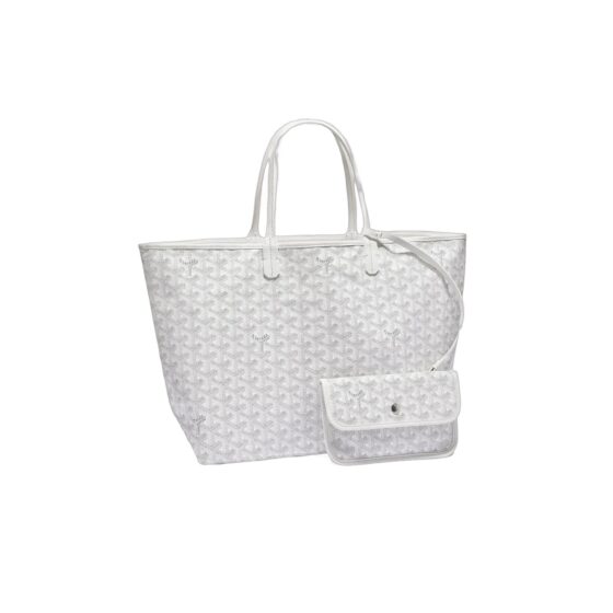 Goyard Saint Louis PM Bag - white